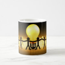 Licht-Idee Kaffee Haferl
