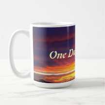 Lichtgevende Zonsondergang ODAT Koffie Bekers