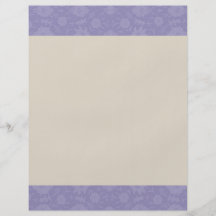 Lichtpaars Vintage BloemenPatroon Folders