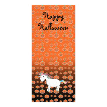 Licorne de Halloween Doubles Cartes