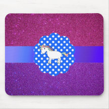Licorne de scintillement tapis de souris