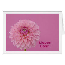 Lieben Dank Karten