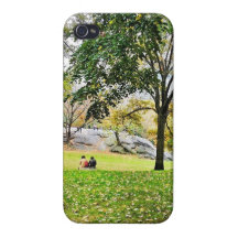 Liefde in Central Park iPhone 4/4S Cover