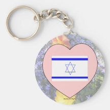 Liefde Israël Sleutelhanger