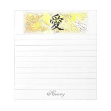 Liefde-Kanji Japanner Opschrijf Boeken