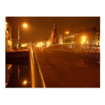 Liège, Irlande par nuit Carte Postale