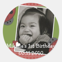 lieveheersbeestje etiket stickers