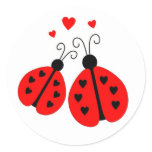 Lieveheersbeestje Stickers