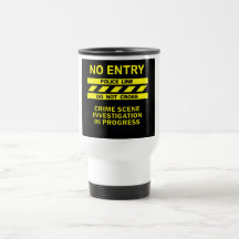 Ligne de police tasse - choisissez le style et la 