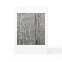 Lignes noires et blanches sur l'art abstrait gris