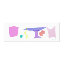 Lijst Stretched Canvas Print