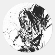 Lil Jon "collaboration par JIM Mahfood et Lil Jon  autocollants