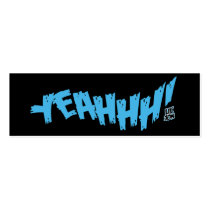 Lil Jon "Yeahhh !" Bleu cartes de visite