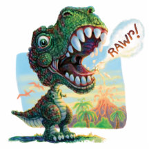 Lil T Rex Acryl Uitsnede