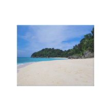 L'île de Boracay de paradis Toile Tendue