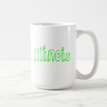 L'Illinois vert Tasses À Café