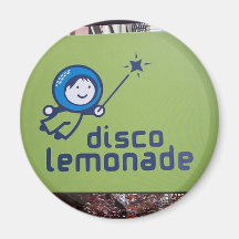 Limonade de disco magnets pour réfrigérateur