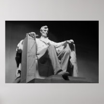 Lincoln HerdenkingsB&W Posters