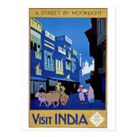 L'Inde - voyage vintage - visite Inde Carte Postale