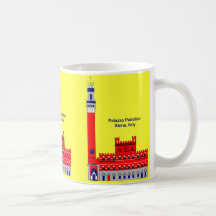 L'inspiration de Palazzo Pubblico - Sienne, Italie Tasses