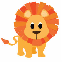 Lion doux photos en relief
