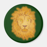 Lion tête de lion lion head magnets pour réfrigérateur