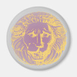 Lion visage lion face magnets pour réfrigérateur