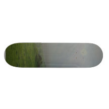 L'Irlande un lever de soleil en Irlande dans l'Inn Skateboards Cutomisables