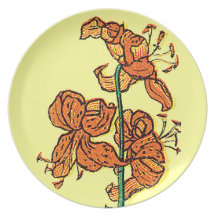 Lis tigré par Kate Greenaway Assiette