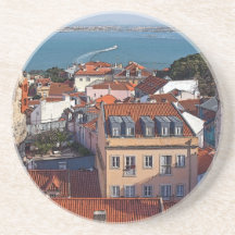 Lisbonne - bateau sur le Tejo Dessous De Verres