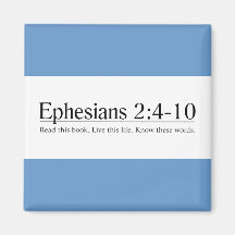 Lisez le 2:4 d'Ephesians de bible - 10 Magnets Pour Réfrigérateur