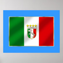 L'Italie 4 chronomètre des chemises et des cadeaux Posters