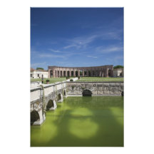 L'Italie, province de Mantua, Mantua. Cour, Photographie D’art