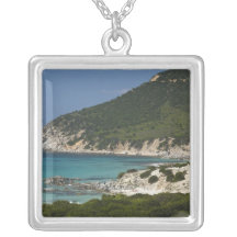 L'Italie, Sardaigne, Solanas. Plage Colliers