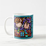 LittleGirlie joue la tasse de TEAL de coiffeur