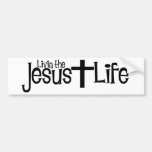 Livin de Jesus Life Bumperstickers