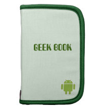 Livre androïde de geek agendas folio