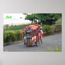 Localquiver, Bali, garantissent les droits d'auteu Poster