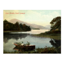 Loch Lomond, de Wijnoogst van Schotland, Luss Detr Wens Kaart