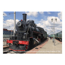 Locomotive, locomotive à vapeur de l'Américain II  Invitation