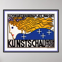 Loffler: Kunstschau Wien - Oostenrijkse Afscheidin Afdruk