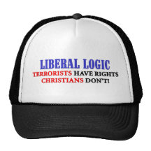 Logique libérale : Les terroristes ont des droits Casquettes De Camionneur