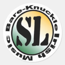 Logo alternatif adhésif rond