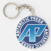 Logo antarctique Keychain de presse Porte-clef