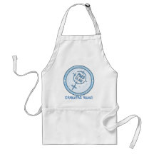 Logo bleu 2 de tablier de PMS