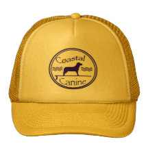 logo canin côtier casquettes de camionneur