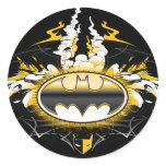 Logo de Batman avec des voitures Adhésifs