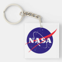 Logo de boulette de viande de la NASA Porte-clefs