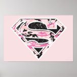 Logo de camouflage de Supergirl Posters