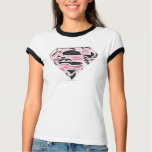 Logo de camouflage de Supergirl T-shirts